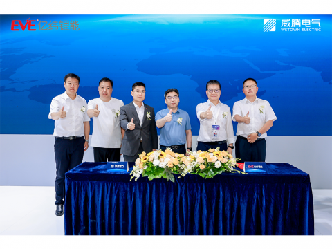 利国娱乐国际老牌w66电气与亿纬锂能告竣战略相助